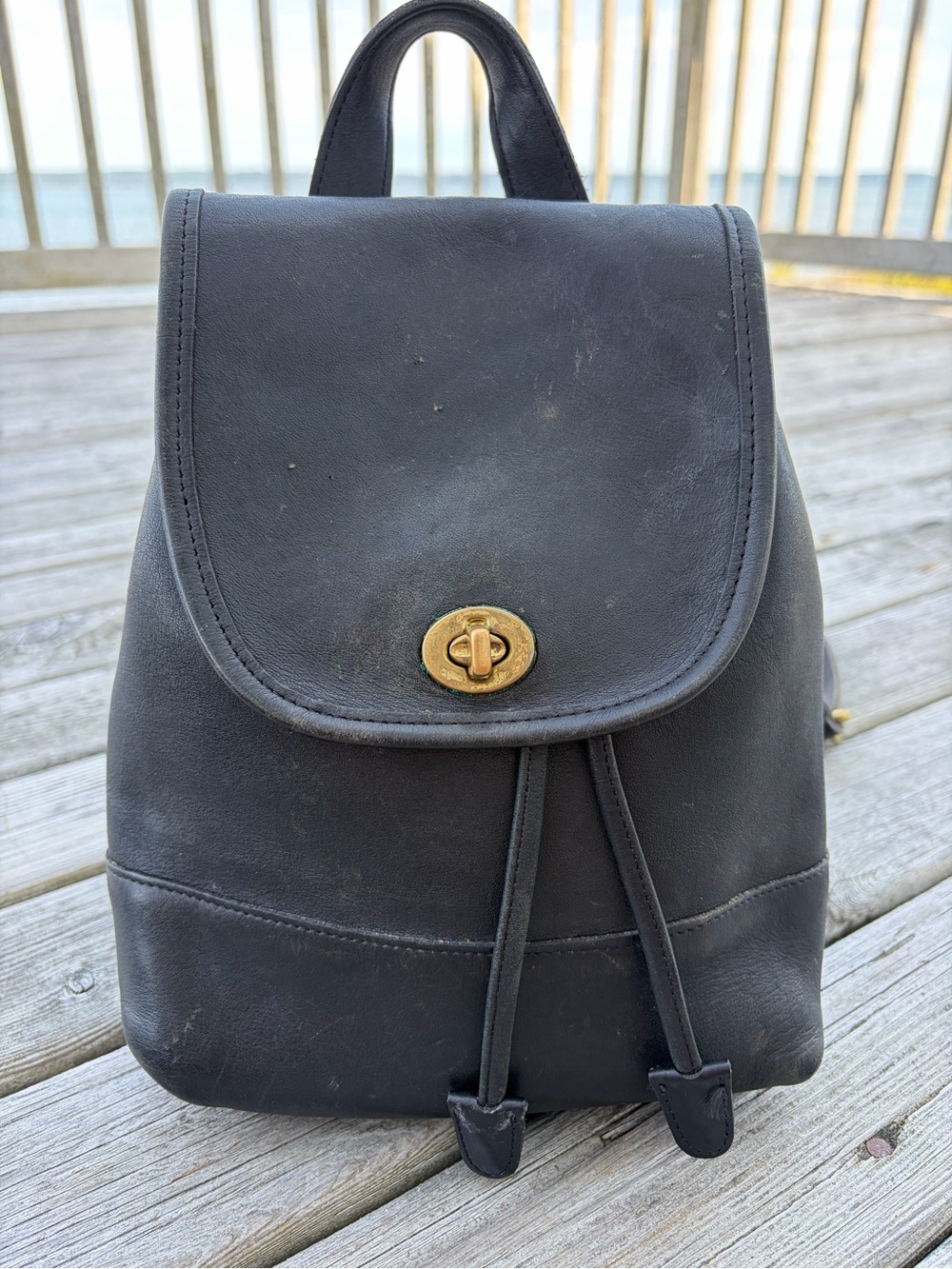 Vintage Coach Small Daypack (9960)
